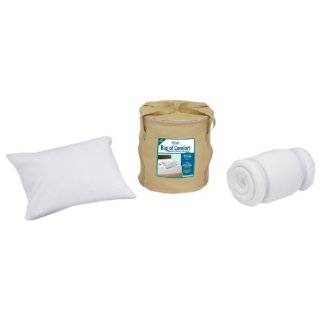 Sleep Innovations Bag of Comfort Twin XL Memory Foam Topper and Pillow 
