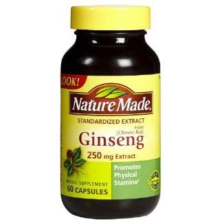 Nature Made Ginseng (Chinese Red) 250 Mg, 60 Count