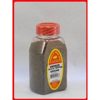SMOKED GROUND BLACK PEPPER FRESHLY PACKED IN LARGE JARS, spices, herbs 