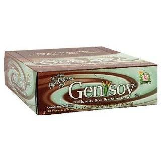 Genisoy Soy Protein Bars, Artic Frost Crispy Chocolate Mint,1.98 Ounce 