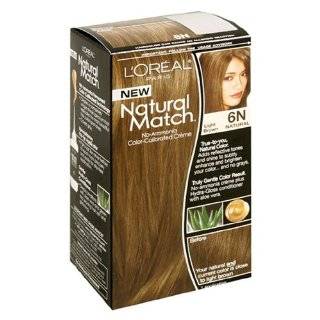 Oreal Natural Match Hair Color, 6N Light Brown