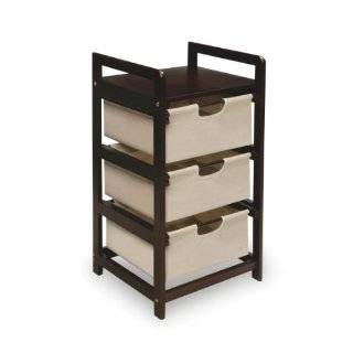   Badger Basket Six Compartment Cubby Storage Unit, Espresso/Pink Baby