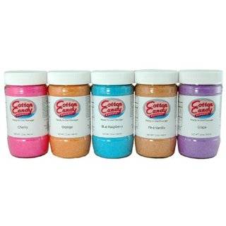     Cotton Candy Sugar   5 Floss Sugar Flavor Pack   12 Oz. Containers