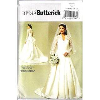 Simplicity 8176 Sewing Pattern Jessica McClintock Bridal Gowns Dress 