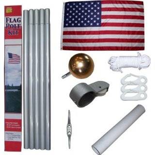  Valley Forge In Ground United States Flag Kit, containing 