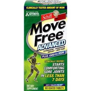  Schiff Move Free Advanced Plus Msm 90 tablets Health 