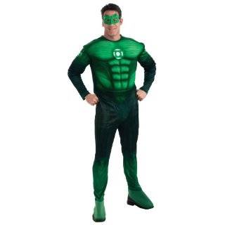 Rubies Costume Co Mens Green Lantern Adult Deluxe Hal Jordan Costume 