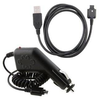 For SPRINT LG RUMOR MUZIQ TRAX CAR CHARGER + USB CABLE