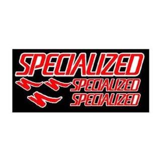  GIANT SPECIALIZED Red Vinyl Sticker/Decal (Bikes.Bicycles 