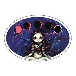  Jasmine Becket Griffith   Black Cat Gothic Fairy   Sticker 