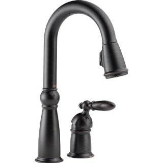 Delta 955 RB DST Victorian Single Handle Pull Down Kitchen 