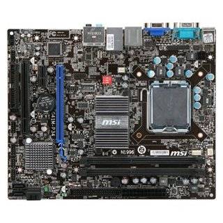 MSI Core 2 Quad/ Intel G41/ DDR3/ A&V&GbE/ MATX Motherboard G41M P34