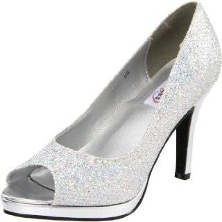   Silver Glitter Sandal Pump Shoes Sexy High Heel T Strap Shoes Shoes