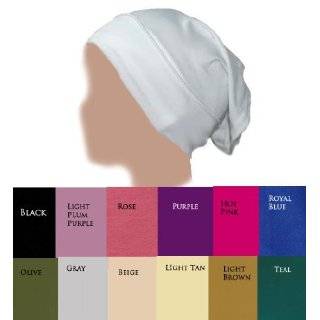 Black Under Scarf Tube Cap (Hijab Accessory)