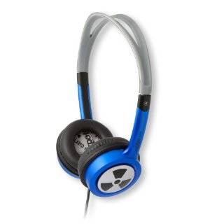     EarPollution Toxix Headphones   Blue (EP TX BLUE