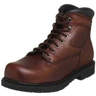 Shoes Mens 5525 Oblique Toe Steel Toe 6 Work Boot,Brown,7 WW Shoes