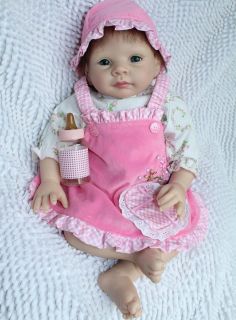 Reborn Doll Gloria Lifelike Baby Children Doll Girl 20 inch Silicone Vinyl Doll