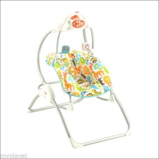 Fisher Price 2 in 1 Swing Rocker Baby Bouncer Chair RARE Kids Musical Toy New