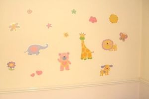 Baby Nursery Girl Child Bedroom Wall Furniture Stickers