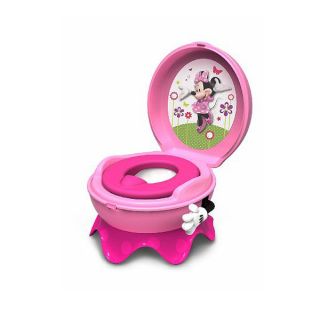 Tomy First Years Disney Minnie Mouse 3 in 1 Potty Toilet Trainer Seat Step Stool