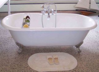 Cast Iron Clawfoot Foot Feet Claw Bath Tub Bathtbu