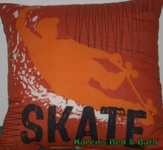X Games Pop Culture BMX Skateboarding Biking Extreme Sports Throw Toss Pillow