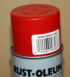 6 Can Rust Oleum Inverted Marking Striping Aerosol Spray Paint 20oz 7 Colors New