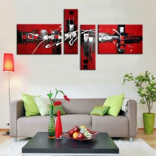 Modern Abstract Canvas Oil Painting