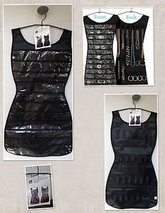 Umbra Little Black Dress Hanging Jewelry Makeup Organizer Hang in Closet