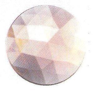30mm Crystal Clear Faceted Glass Jewel for Stained Glass Projects