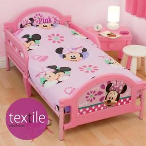 Minnie Mouse Toddler Bed Set