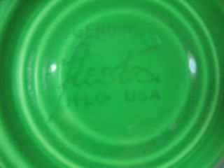 Vintage Fiesta Ware Fiestaware Tea Cup Saucer Medium Green RARE Dinnerware Cups