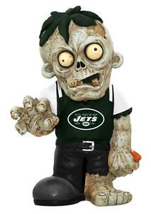 Team Zombie NFL Football Forever Collectibles New York Jets Garden Gnome New