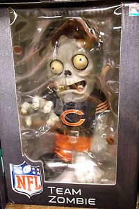 Team Zombie NFL Football Forever Collectibles Chicago Bears Garden Gnome New