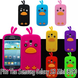 New Cute Brid Chicken Soft Silicone Case Cover for Samsung Galaxy S3 Mini I8190