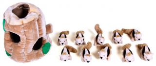 Plush Puppies Hide A Squirrel Dog Puzzle Toy Super Ginormous Limited 70th Anniv
