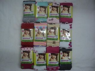Lot of 6 Girl's Mopas Winter Printed Tights Any Size