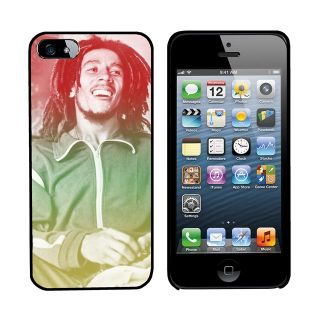 Bob Marley Cover Hard Bumper Case for iPhone 5 Protector Jamaica Rasta Reggae