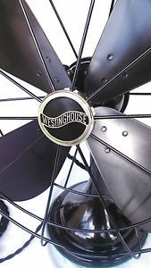 Westinghouse 16" Antique Vintage Electric Fan Restored Art Deco Micarta Blades