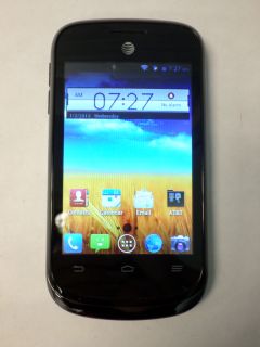ZTE Avail 2 Z992 Black at T Go Phone Android Smartphone Excellent Condition 885913100074