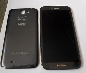 Parts Repair Samsung Galaxy Note 2 16GB Verizon Smartphone Clean ESN