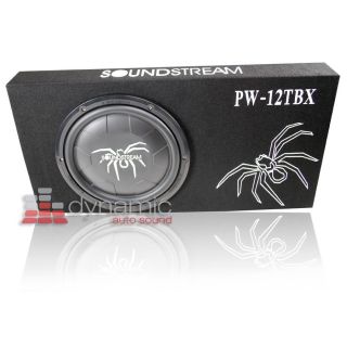 Soundstream® PW 12TBX 12" Shallow Truck Box Loaded 12" Picasso Series Subwoofer