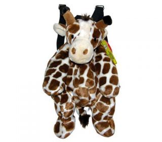 Backpack Bag Giraffe Travel Buddies Plush Pillow Doll Boys Girls Mochila New