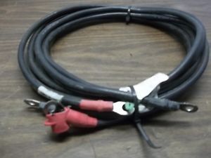 Mercury Outboard Motor Heavy Duty Battery Cables 12 Foot Long 4 Guage