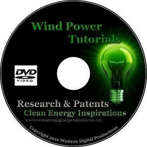 DVD How to Build A Wind Power Generators Alternative Free Energy Magnetic Motor