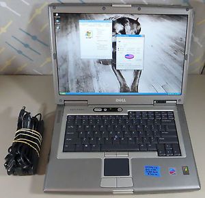 Dell Latitude D810 Laptop Notebook 2 13GHz 1GB RAM 60GB HDD 128MB X600 WiFi Used