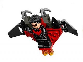 Lego Super Heroes DC New Nightwing Minifig Glider 2014 76011 Man Bat Batman