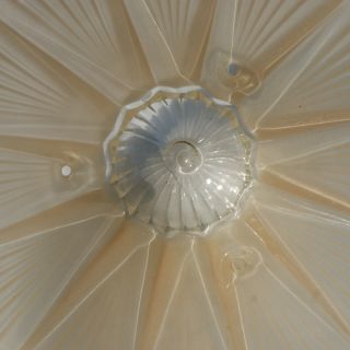 10" Art Deco Glass Ceiling Light Shades Peach