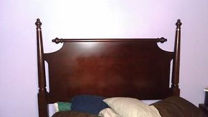 Queen Bed Frame and Headboard