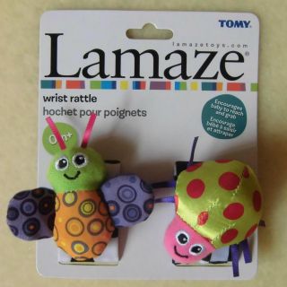 New Lamaze Wrist Rattle Watches Infant Baby Play Development Toys